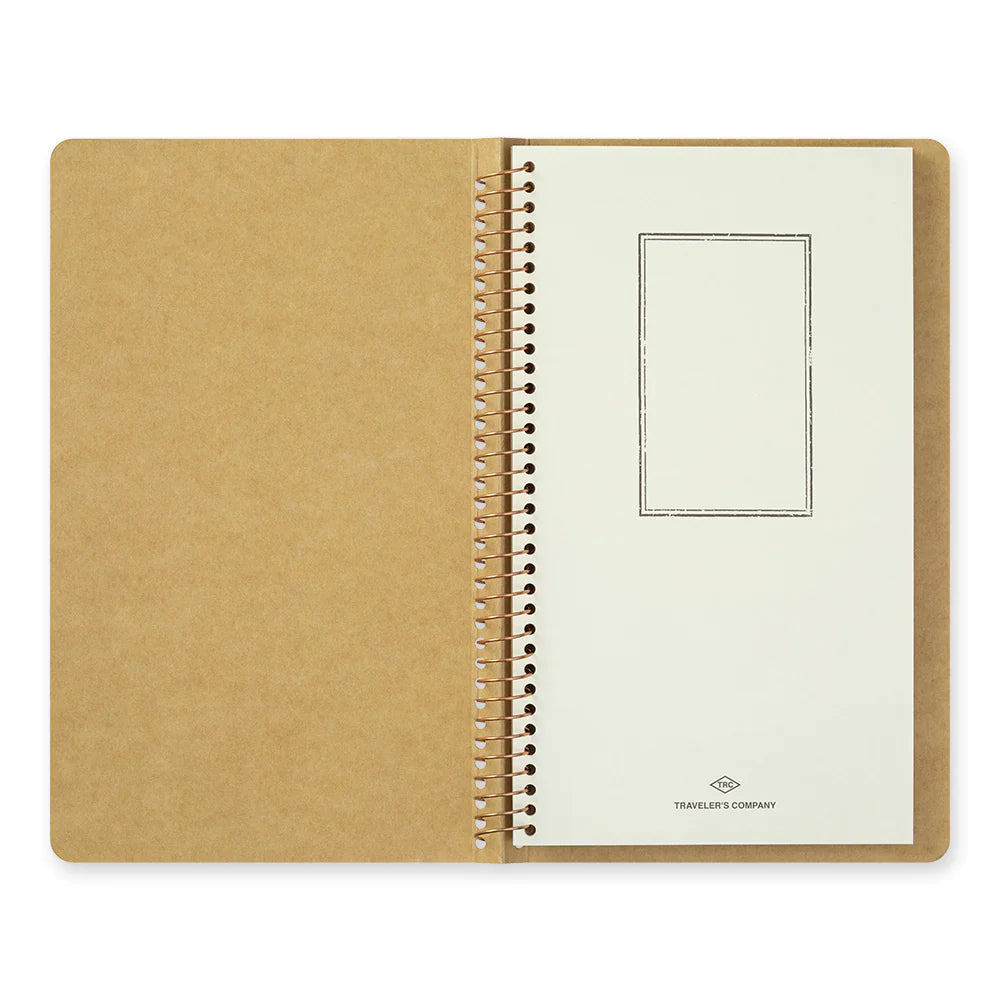 Traveler's Spiral Ring Notebook - A5 Slim Card File