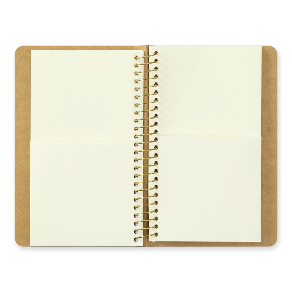 Traveler's Spiral Ring Notebook - A6 Slim Paper Pocket