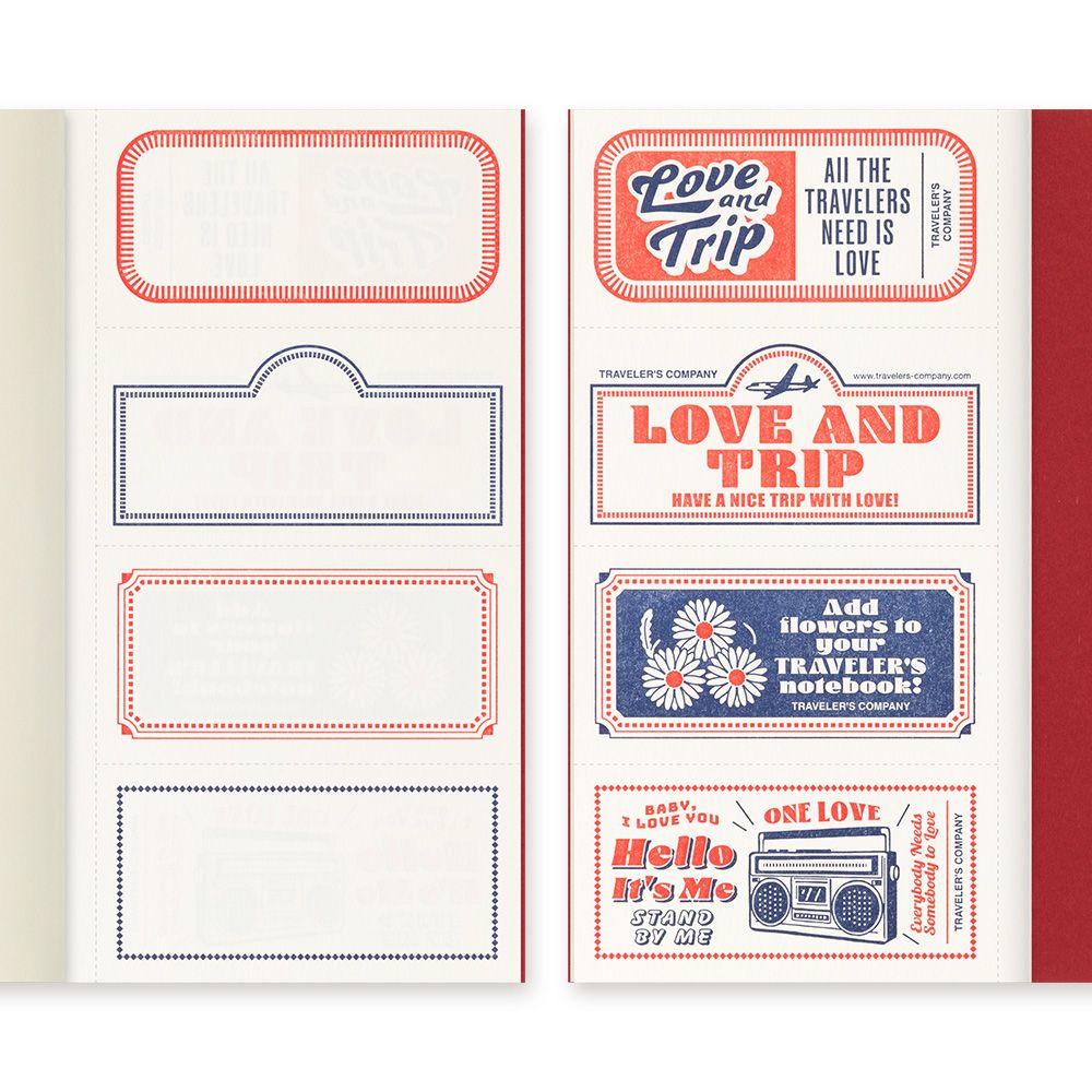 Traveler's Notebook Limited Edition - Regular - Love and Trip