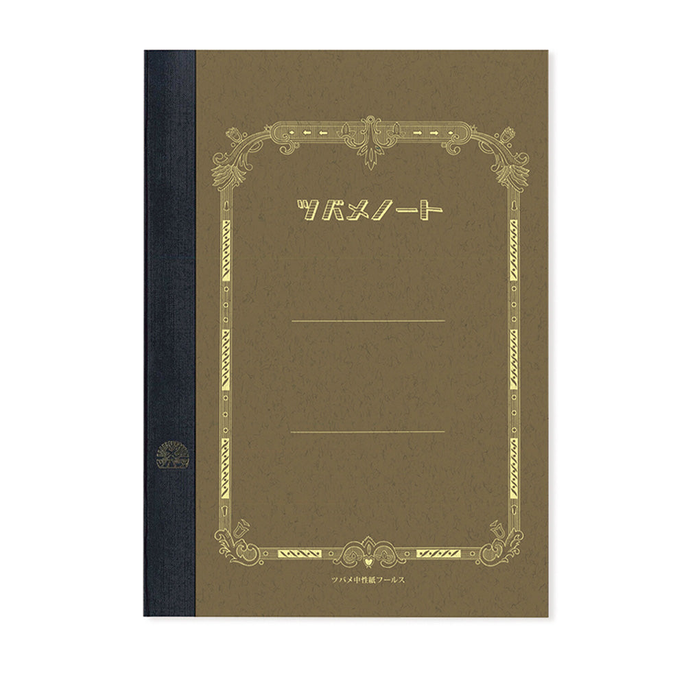Tsubame Note A5 Lined Notebook - Olive Swallow