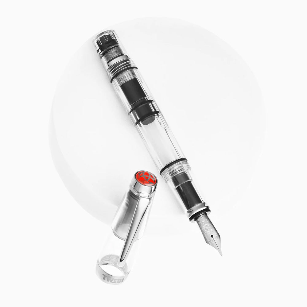 Twsbi Diamond Mini Fountain Pen - Clear - M.Lovewell