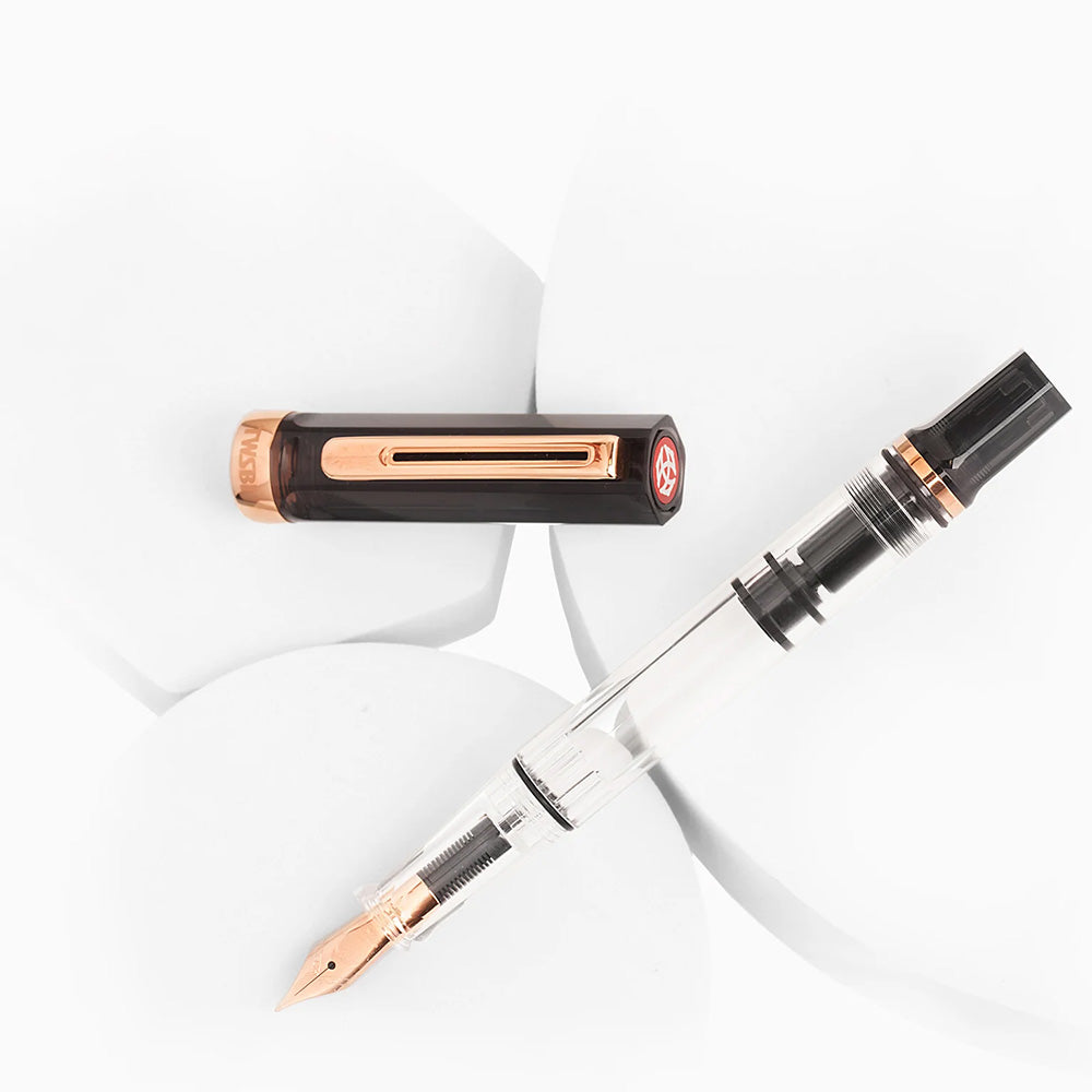 Twsbi ECO Fountain Pen - Smoke Rose Gold