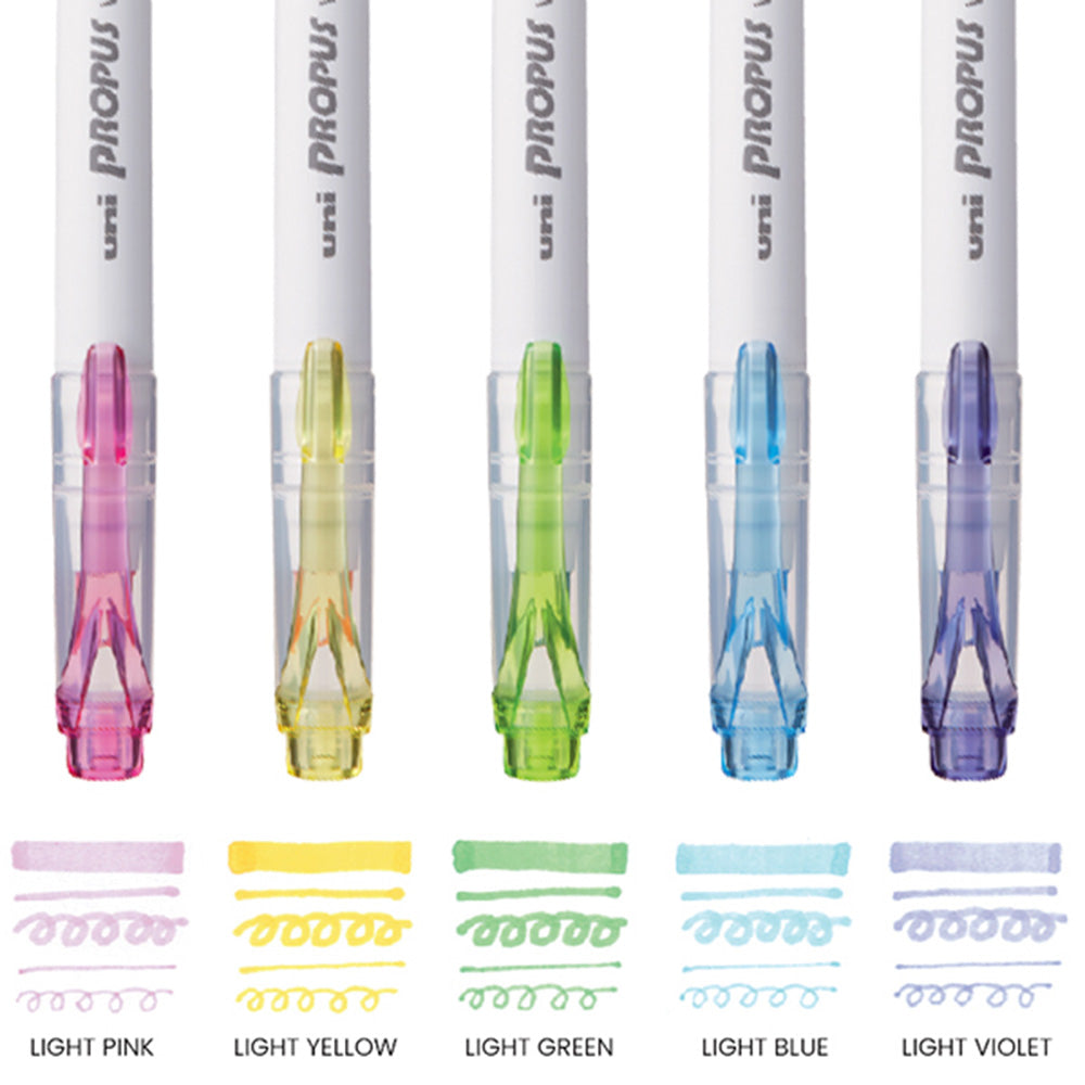 Uni Propus Window Double-Sided Highlighter - Light