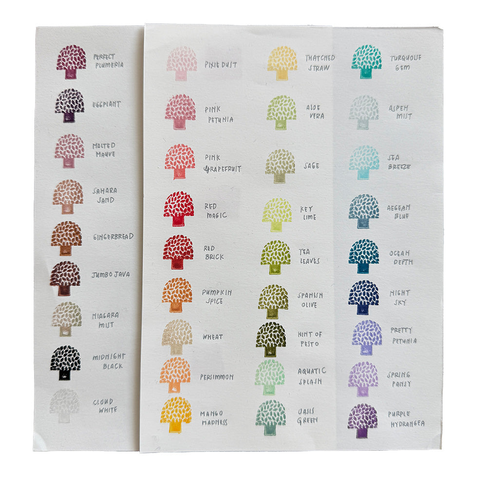 Tsukineko VersaMagic Dewdrop Stamp Ink Pad 4-Color Set - Fruit Cocktail