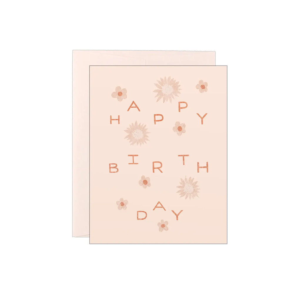 Wavy Happy Birthday Card