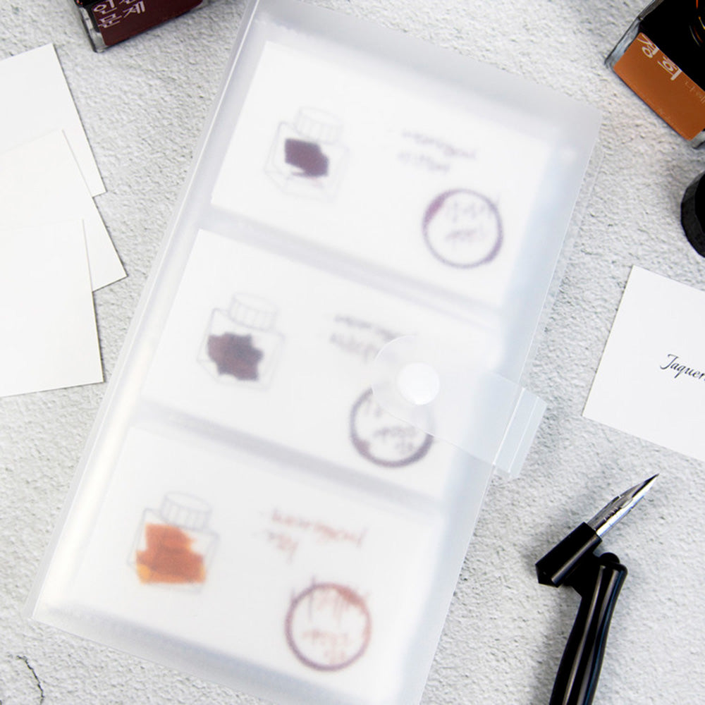 Wearingeul Transparent Colorchart Card Binder - M.Lovewell