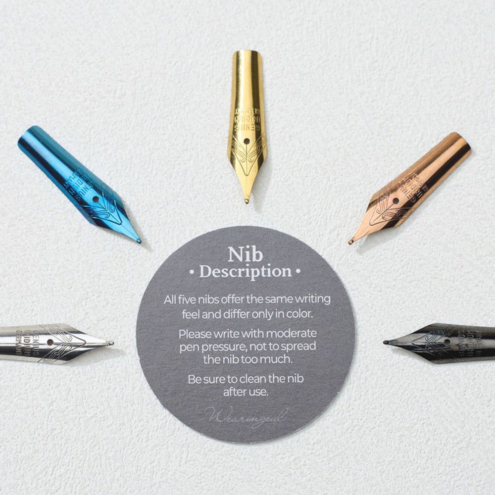 Wearingeul Writer's Pen Nib - Set of 5