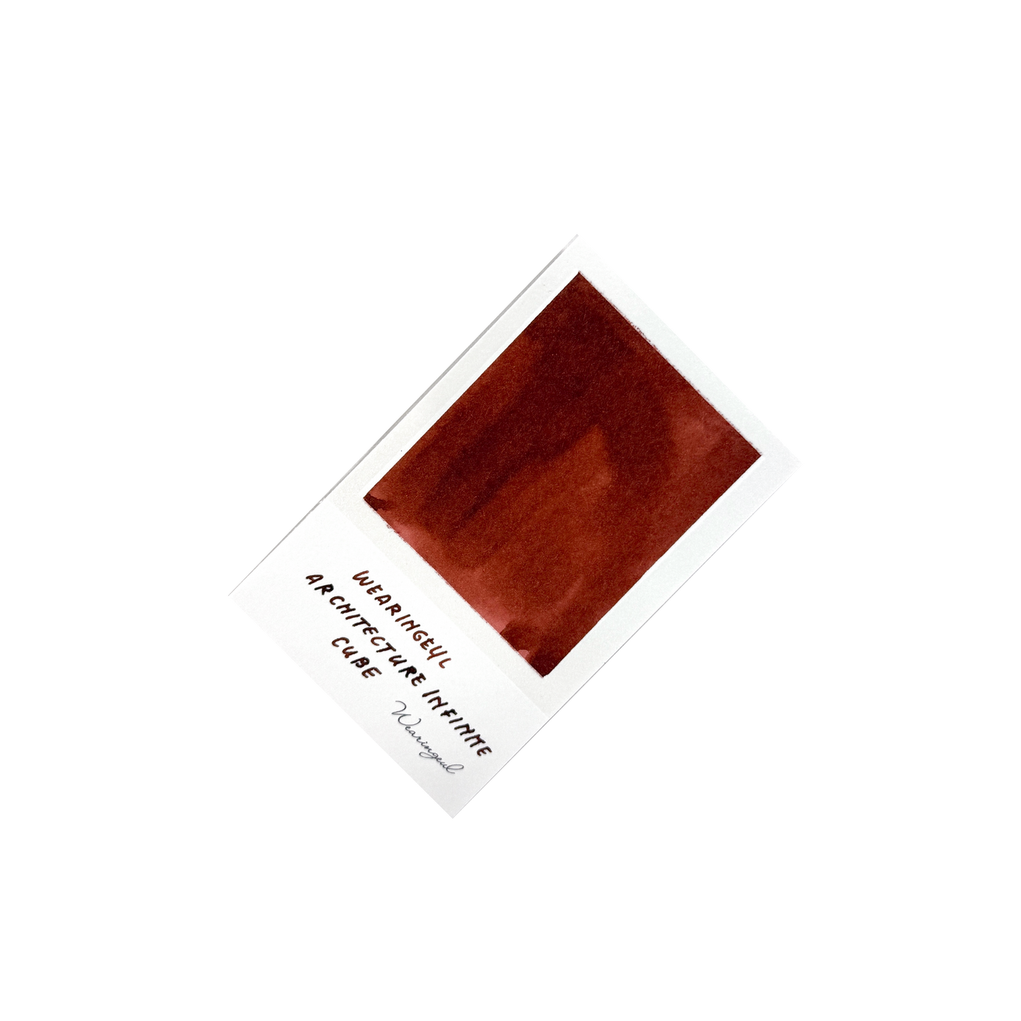 Wearingeul Fountain Pen Ink - Architecture Infinite Cube - M.Lovewell