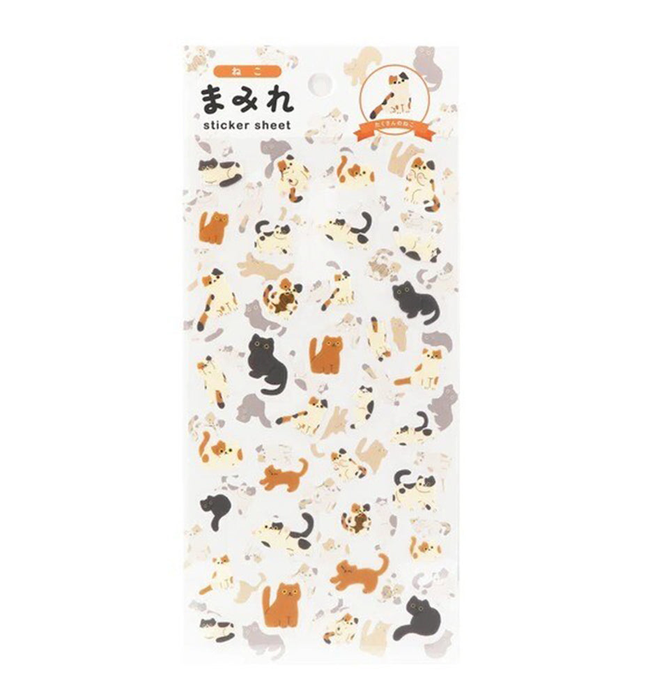 World Craft Sticker Sheet - Cats