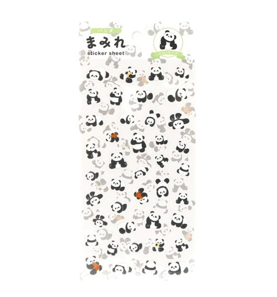 World Craft Sticker Sheet - Panda