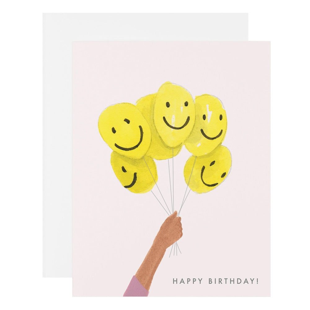 A Smiley Bunch Birthday Card