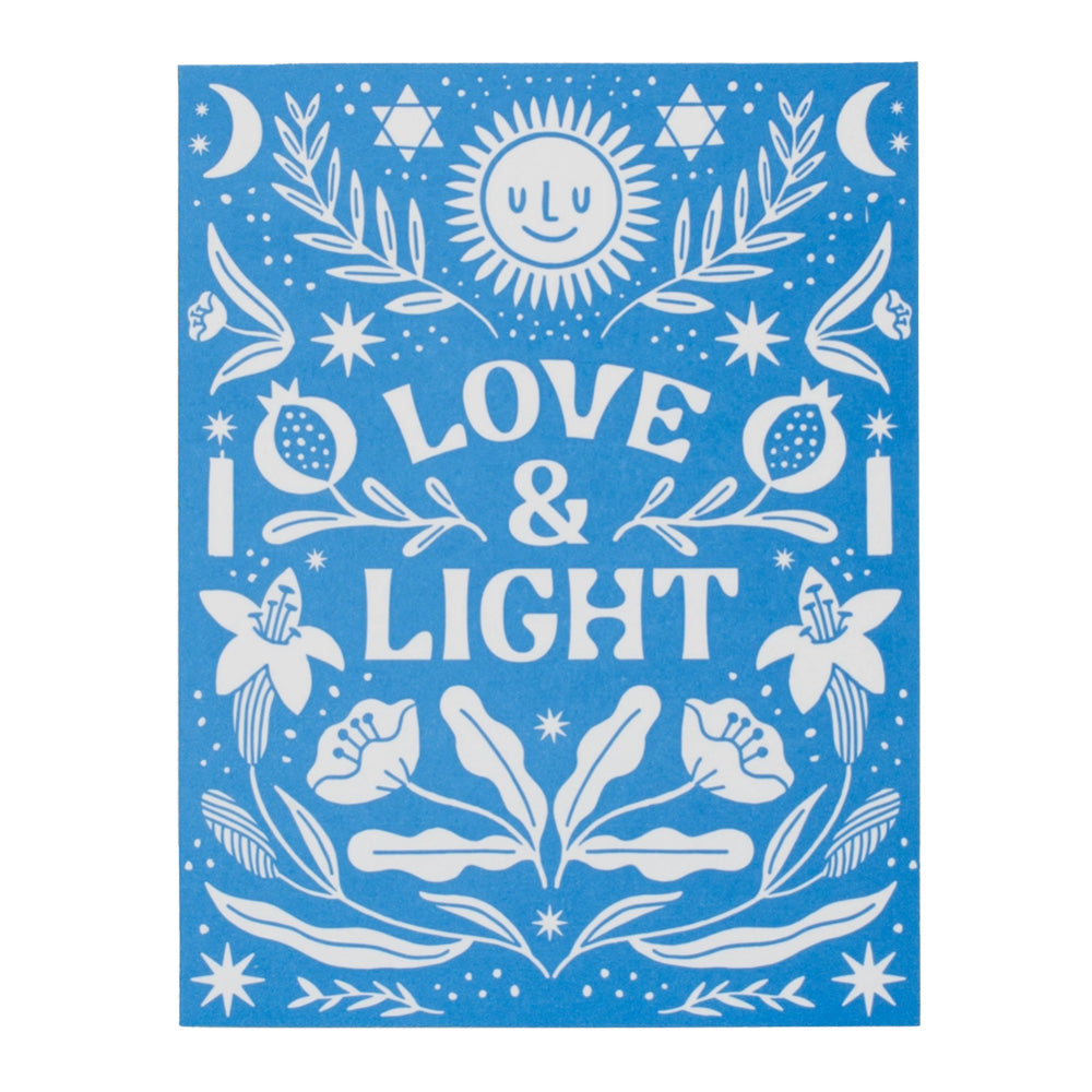 Love and Light Hanukkah Card