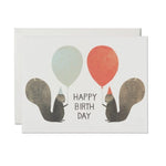 Party Squirrels Birthday Greeting Card