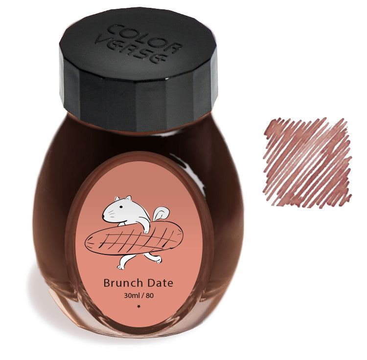 Colorverse Joy in the Ordinary Fountain Pen Ink - No. 80 Brunch Date - M.Lovewell
