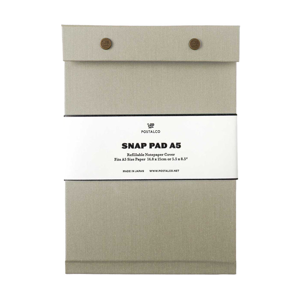 Postalco Snap Pad SQ A5 - Warm Gray