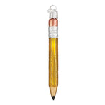 Yellow Pencil Holiday Ornament