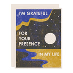 Grateful For Your Presence Card