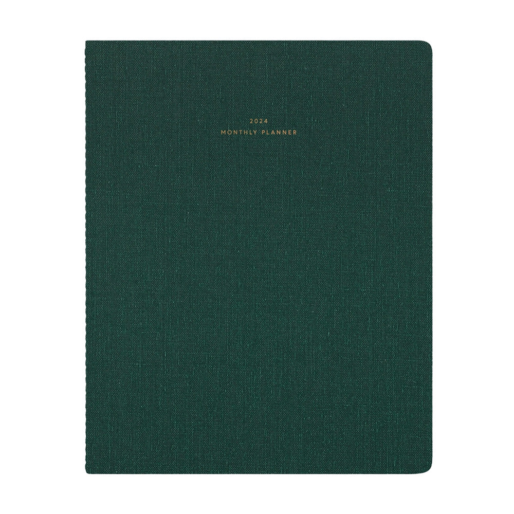 Appointed 2024 Monthly Planner - Hunter Green