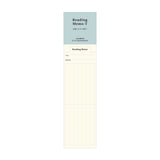 Style Memo Bookmark - Reading Memo Vertical