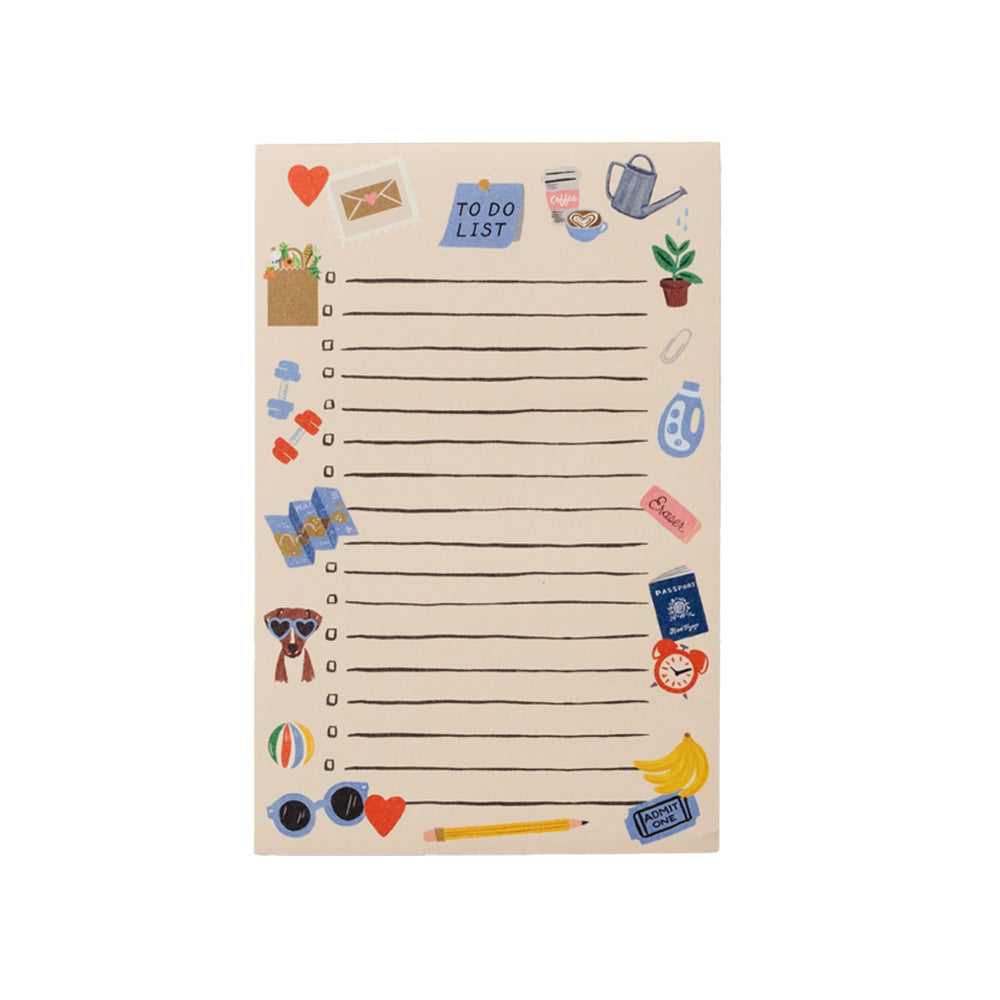To Do Checklist Notepad