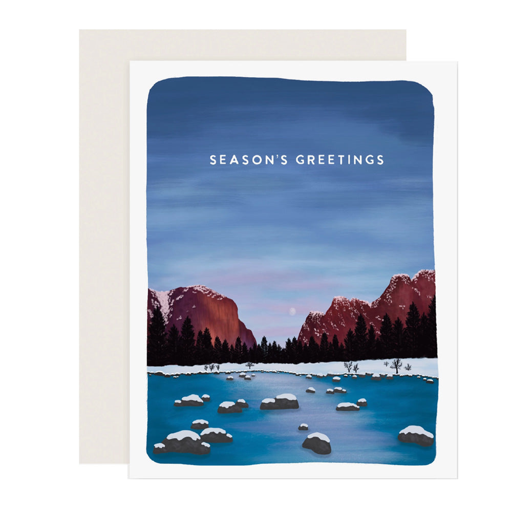 Yosemite Greetings Card