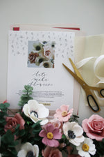 August 16: Paper Flowers with Handmade By Sara Kim