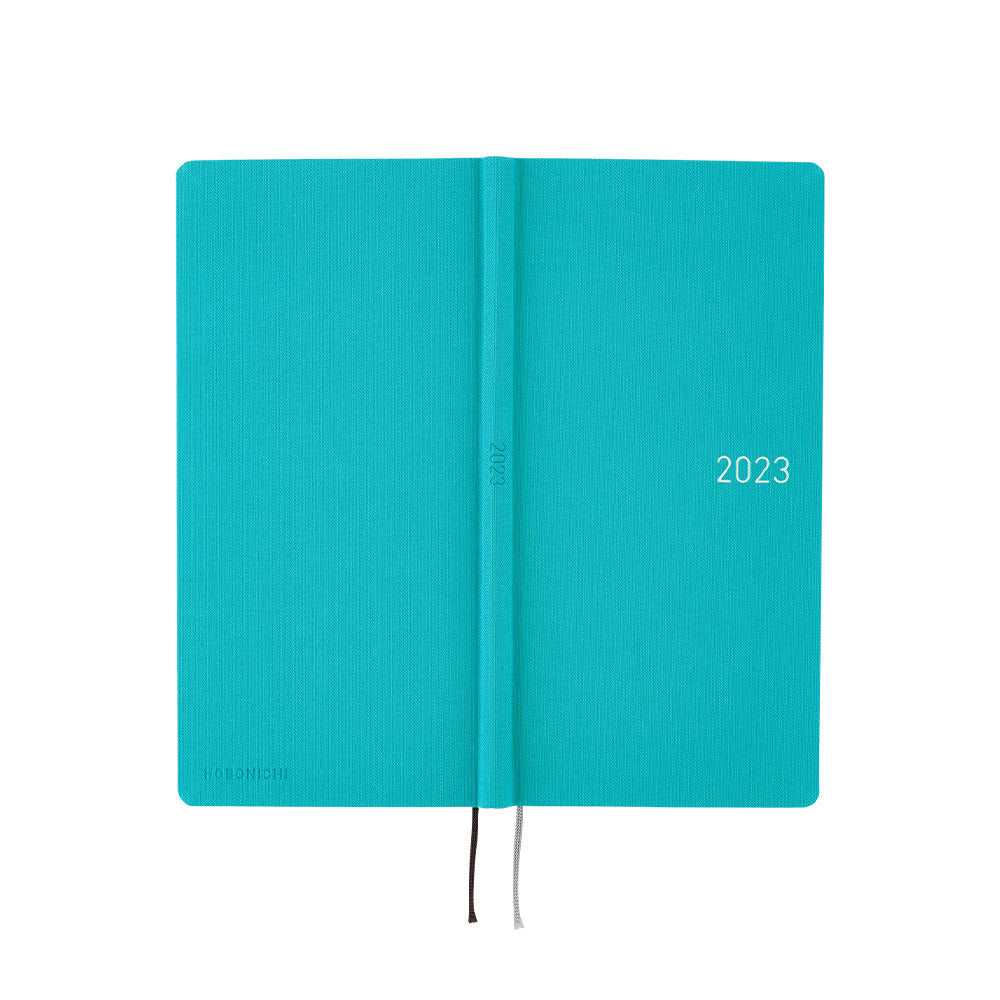 2023 Hobonichi Techo English Weeks - Colors: Lagoon