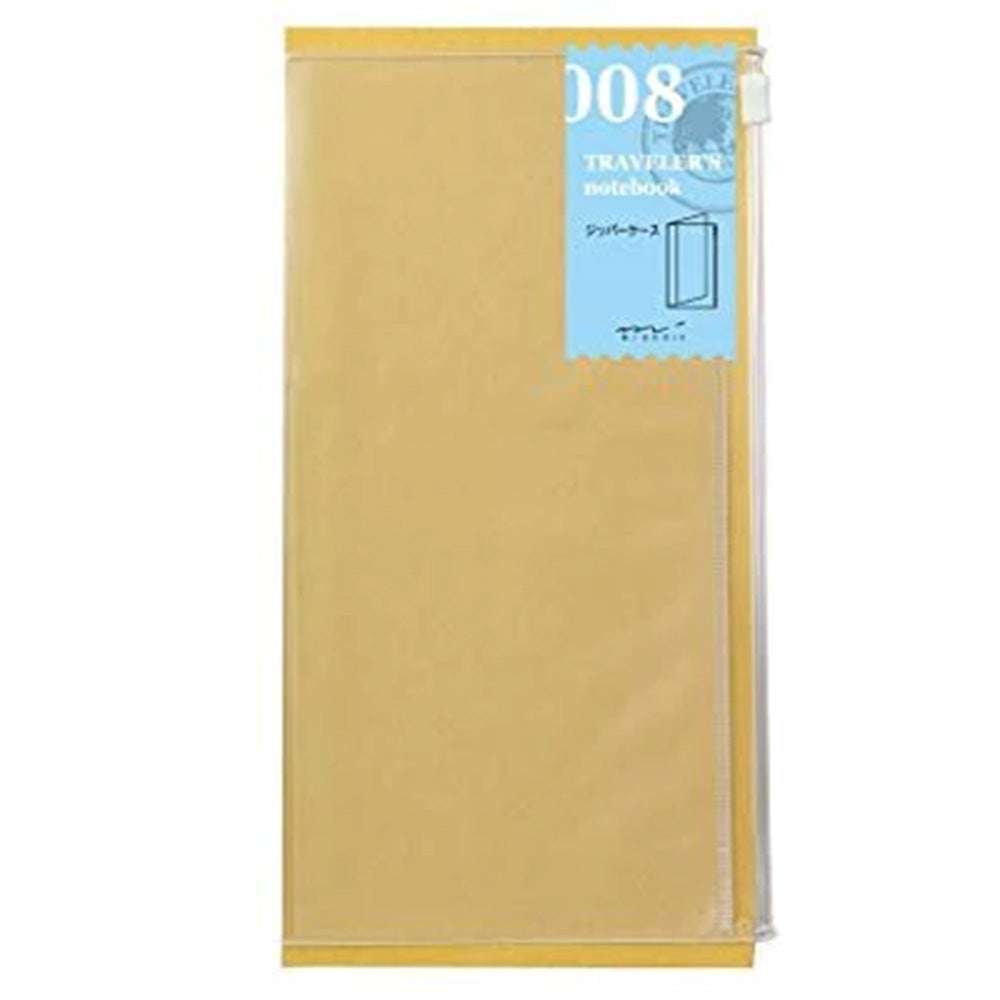 Traveler's Notebook Insert 008 - Zipper Pocket - M.Lovewell