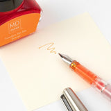MD Fountain Pen with Bottled Ink - Orange [Limited Edition]