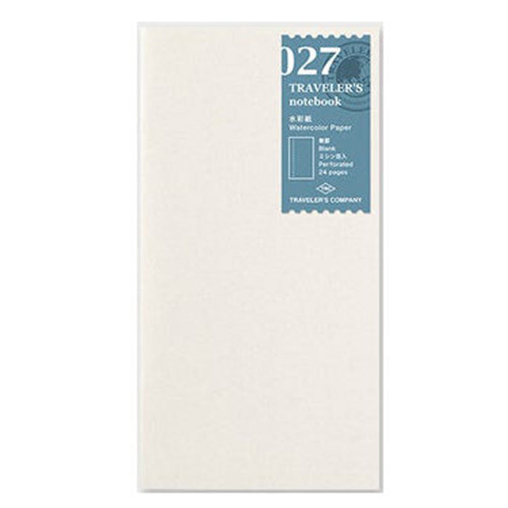 Traveler's Notebook Insert 027 - Watercolor - M.Lovewell