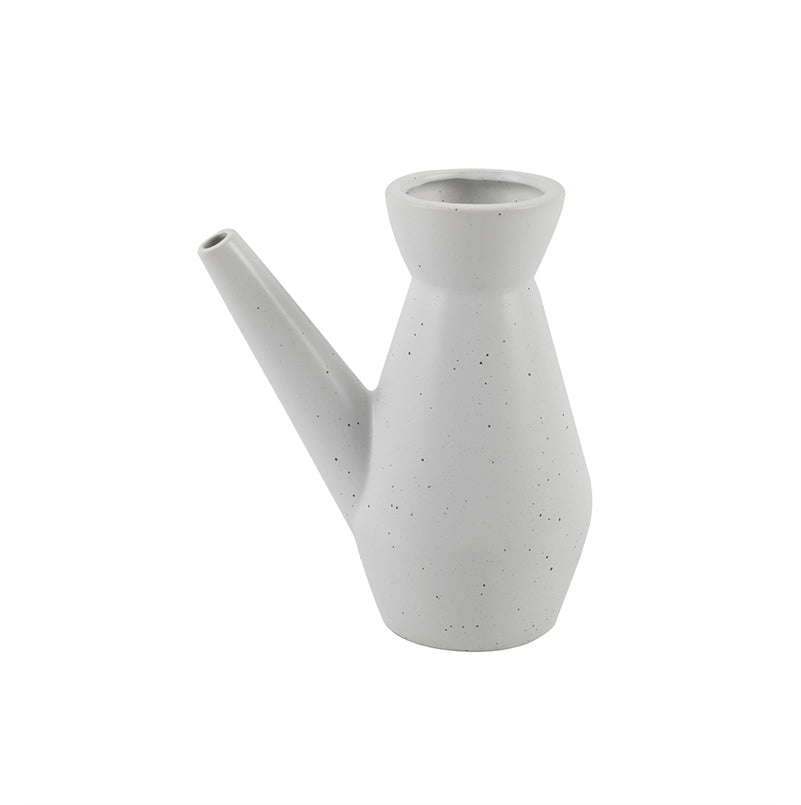 Speckled Ceramic Watering Vase