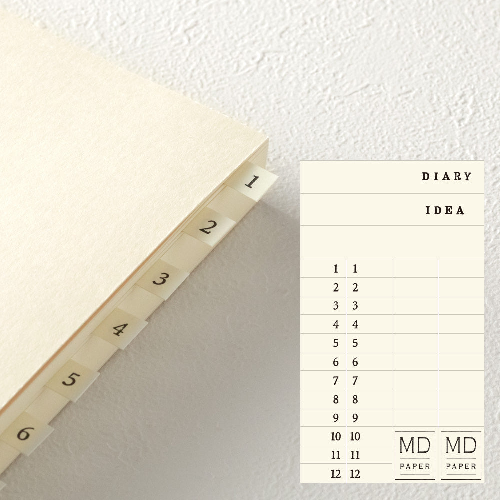 MD A5 Codex 1 Day 1 Page Blank Notebook – M.Lovewell