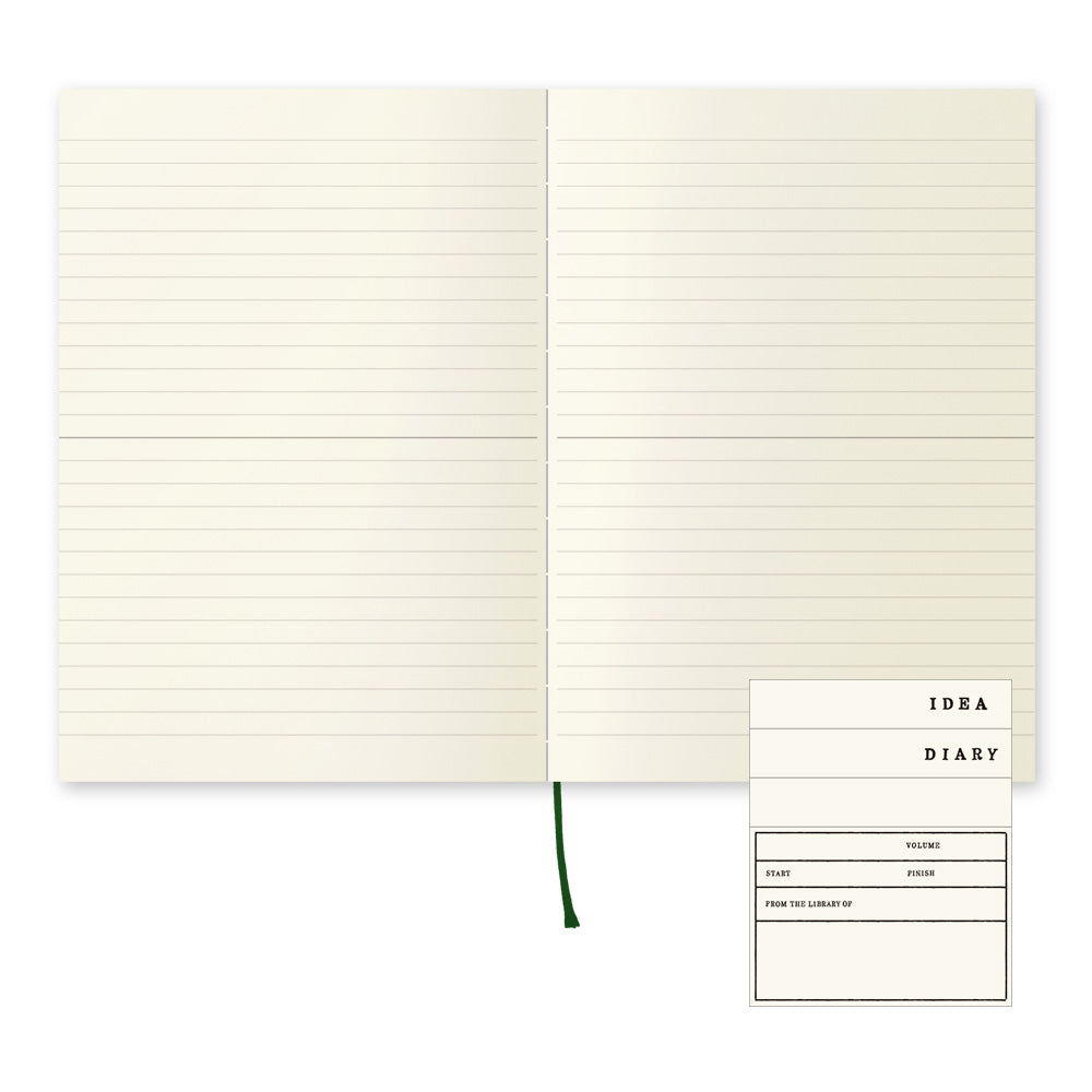 MD A5 Line Ruled Notebook - M.Lovewell
