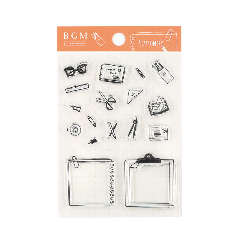 BGM Clear Stamp - Stationery