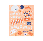 Bubble Gum Congrats Card