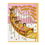 Rollercoaster Birthday Card - M.Lovewell