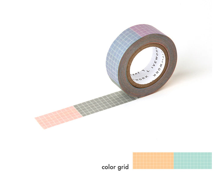 Color Grid Washi Tape