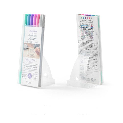 Midori Color Pens for Paintable Stamp - Relaxation Set - M.Lovewell