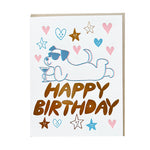 Cool Dog Birthday Card