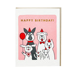 Party Dogs Birthday Card