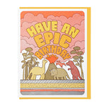 Epic Birthday Dinos Card
