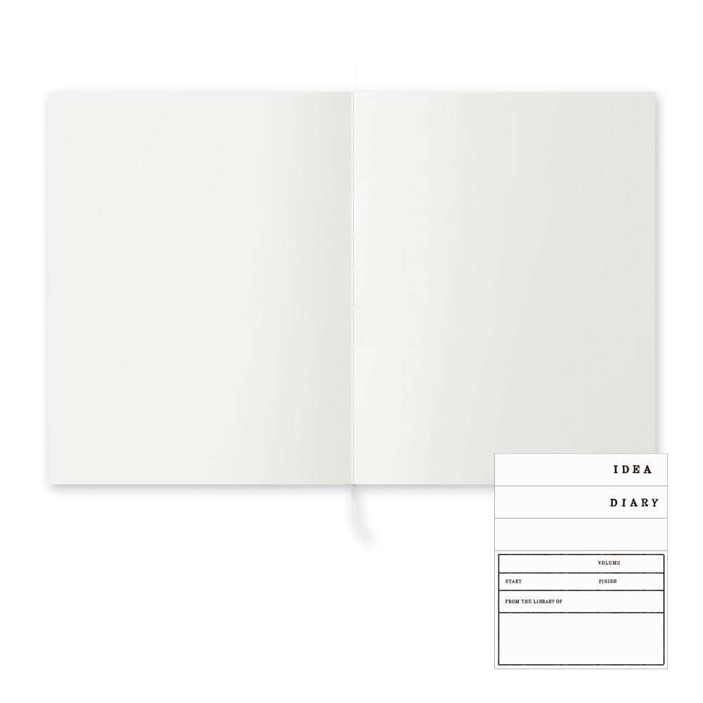 MD Blank Notebook Cotton F0