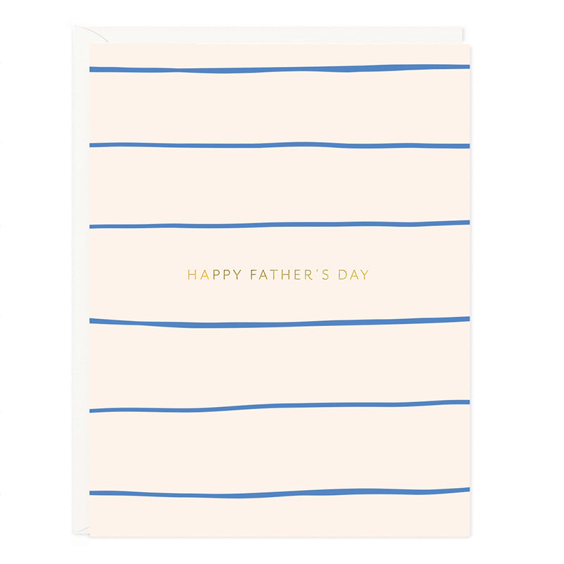 Father's Day Stripes Card