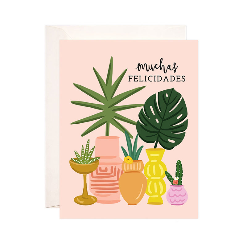 Felicidades Plant Card