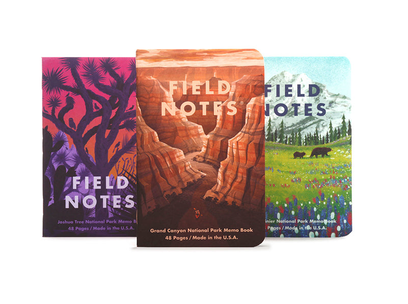 National Parks Pocket Notebook - Pack B - M.Lovewell