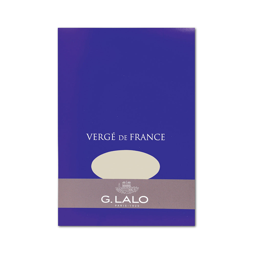 G.Lalo "Verge de France" Stationery Tablet Pad - Blank
