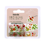 'Hana Kotoba' Series Washi Tape Sticker Set - Poppies Flowers