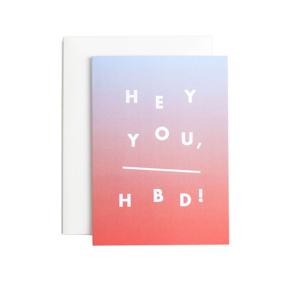 Hey You, HBD Card