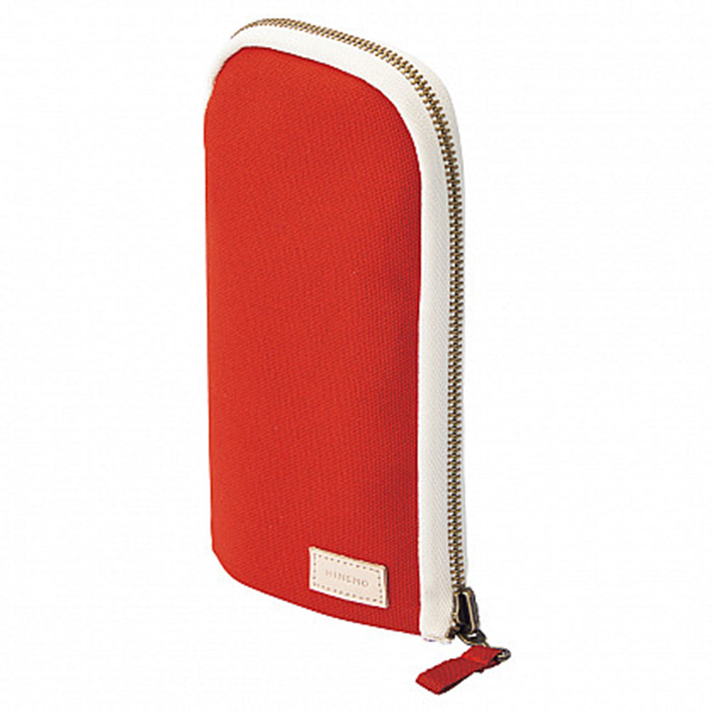 Hinemo Standing Pen Pouch Large - Red