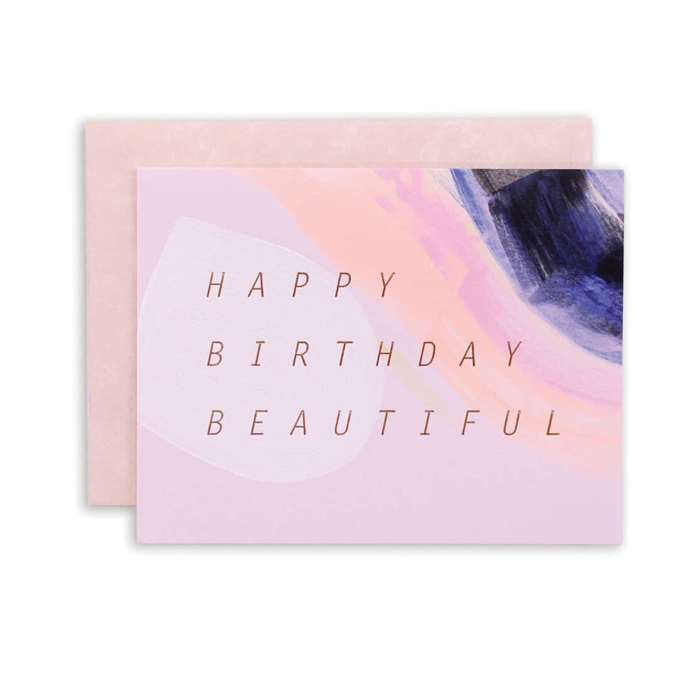 Happy Birthday Beautiful Card - M.Lovewell